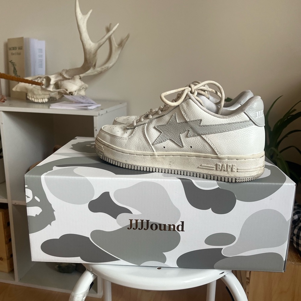 Jjjjound Bape shoes size 6 men’s fits size 7.5 women